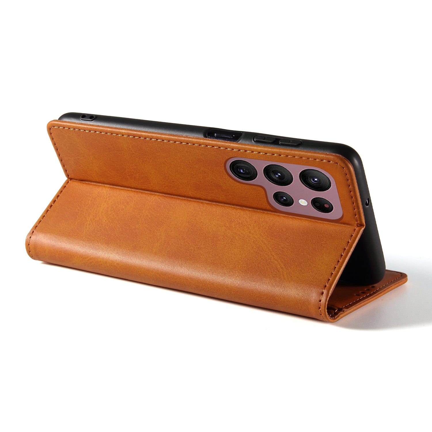 For Samsung Galaxy S23 Ultra PU Leather Wallet Phone Case Stand Business Style Full Protection Cell Phone Cover For Samsung Galaxy S23 Ultra PU Leather Wallet Phone Case Stand Business Style Full Protection Cell Phone Cover